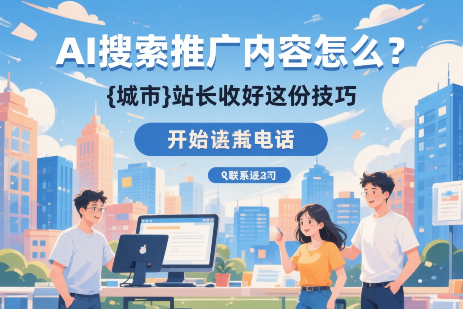 AI搜索推广内容怎么写？七台河站长收好这份技巧