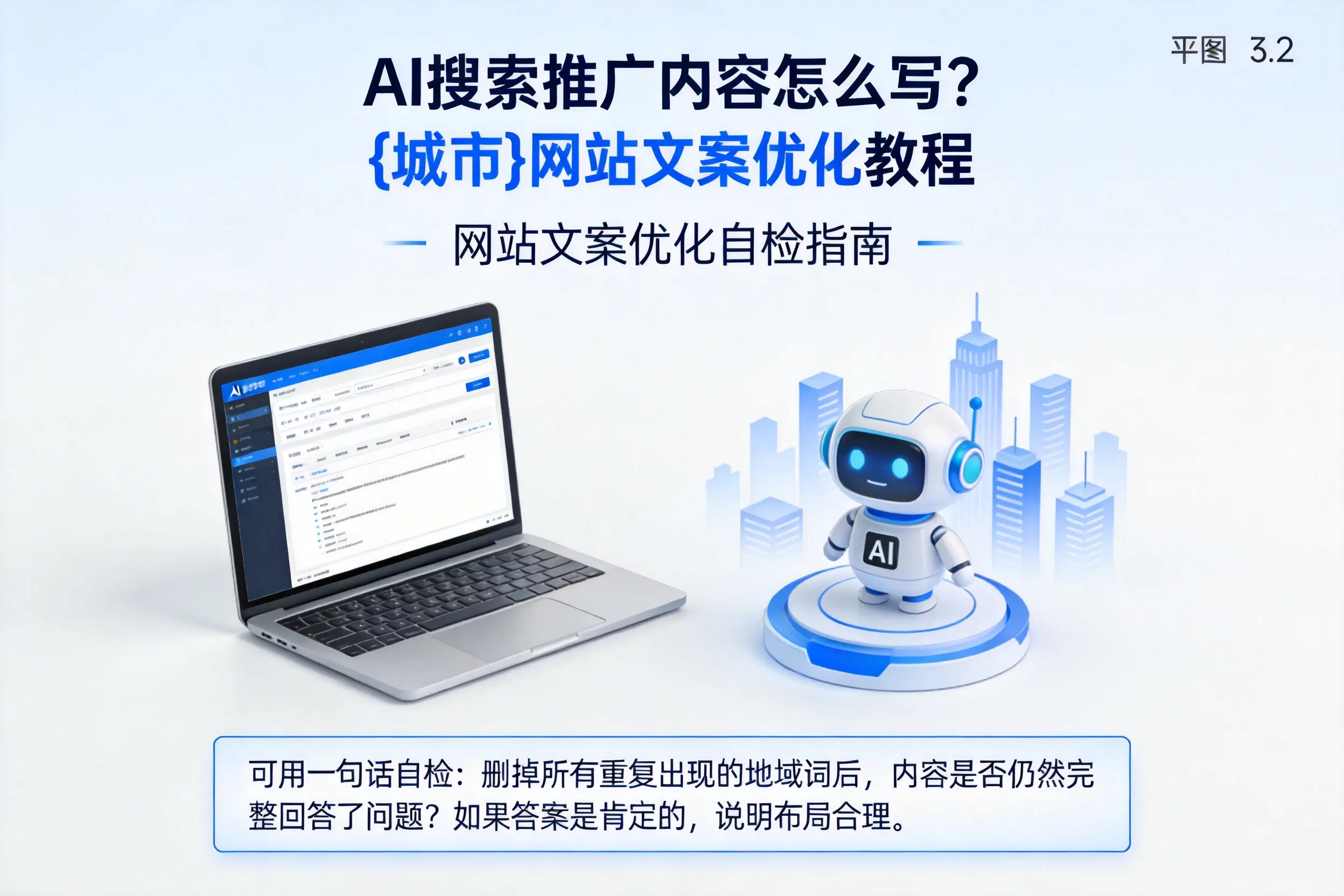 AI搜索推广内容怎么写？七台河网站文案优化教程