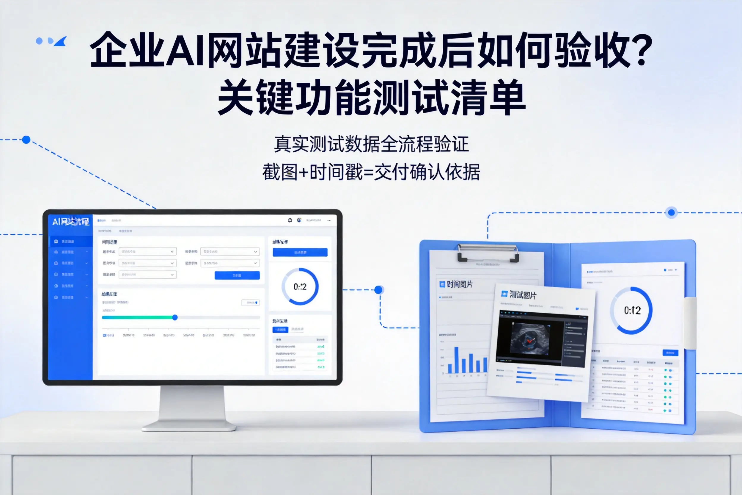 七台河企业AI网站建设完成后如何验收？关键功能测试清单