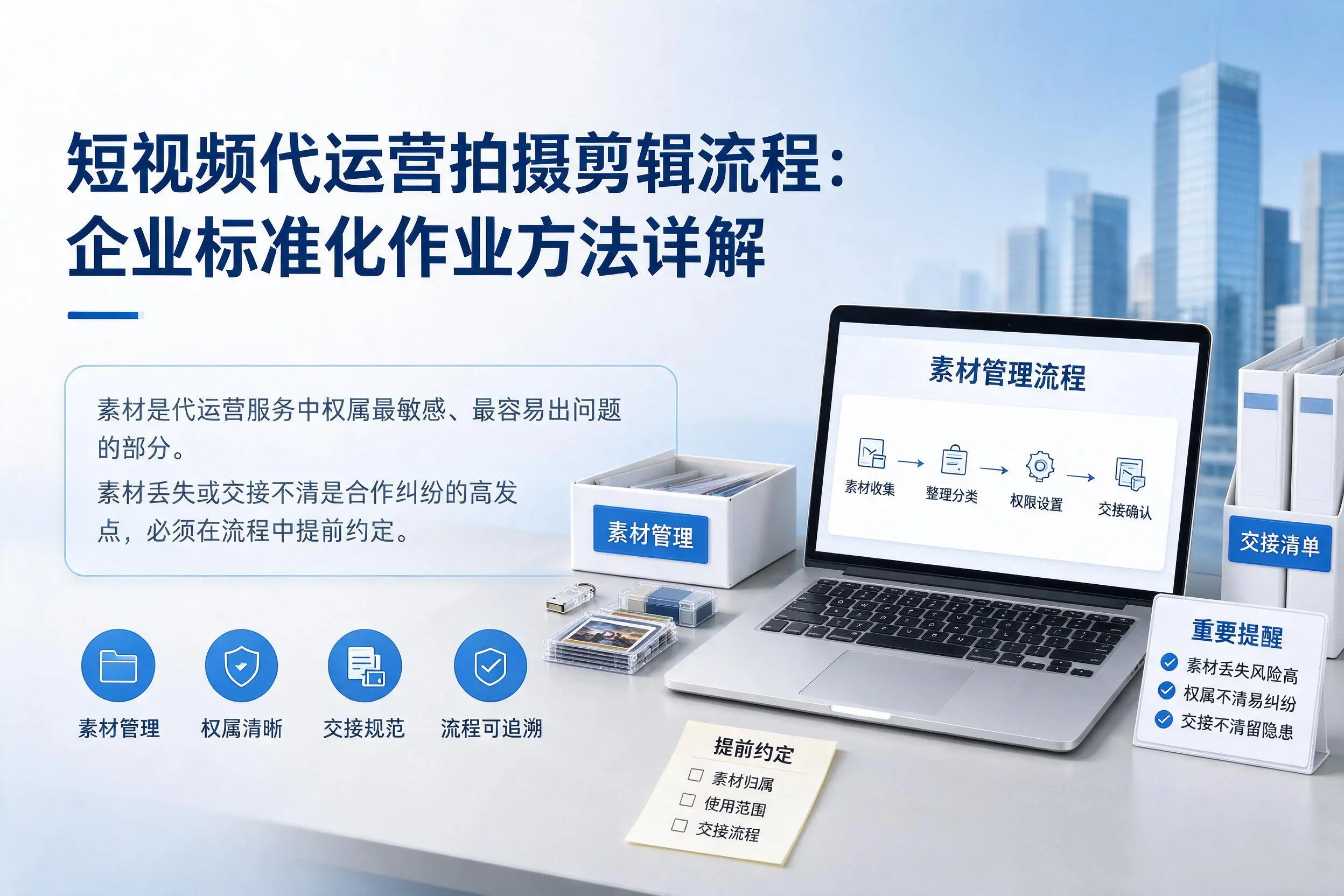 短视频代运营拍摄剪辑流程:七台河企业标准化作业方法详解
